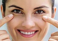 drainage lymphatique des cercles sous les yeux