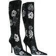 bottes noires hautes